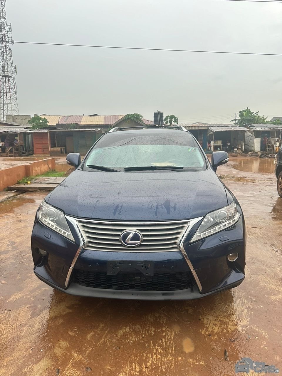 2014 Lexus RX350 — Side profile