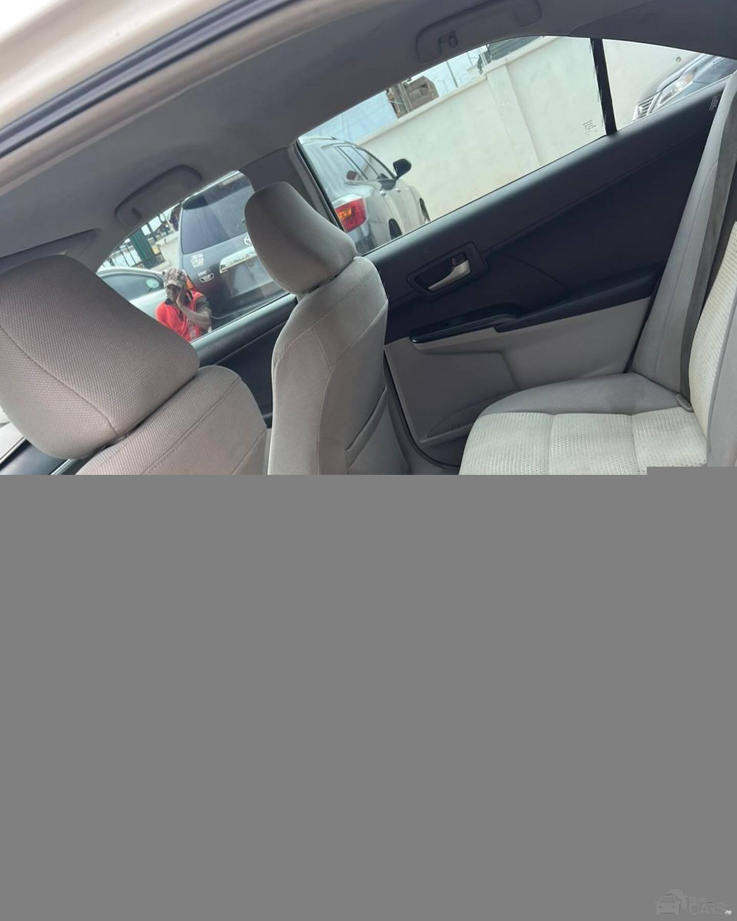 Toyota Camry 2012LE — Side profile
