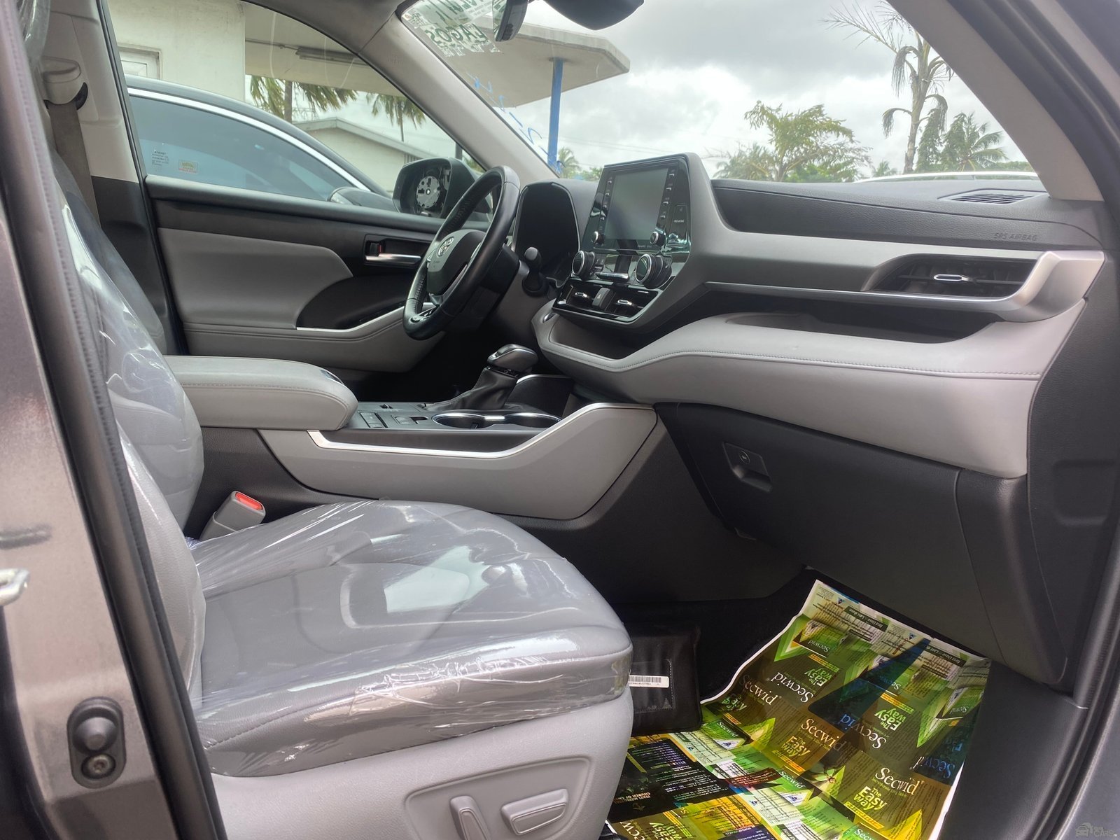 2021 Toyota highlander — Dashboard