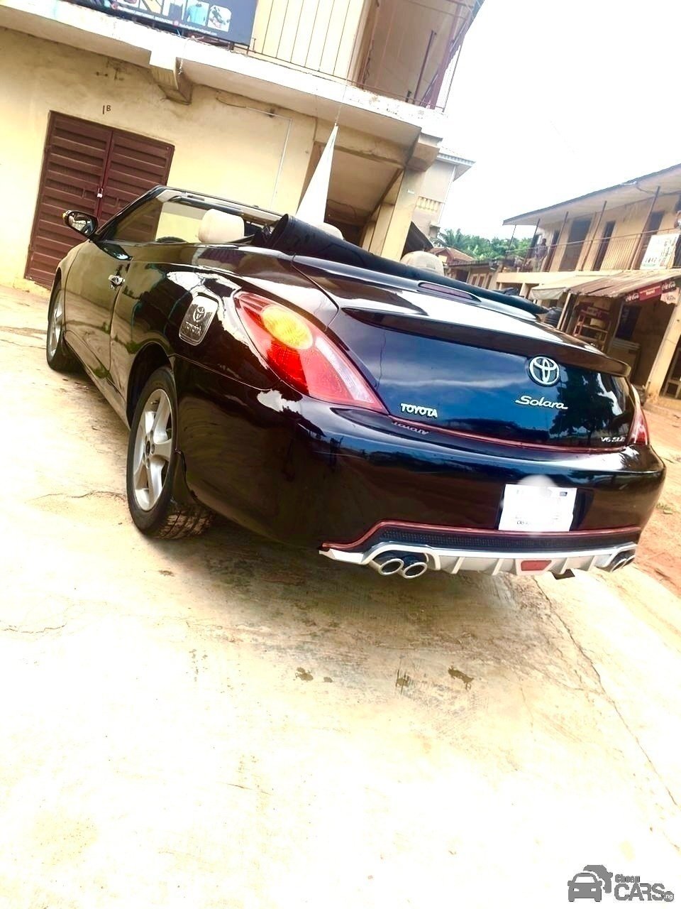 Toyota Automobile — Rear 3/4