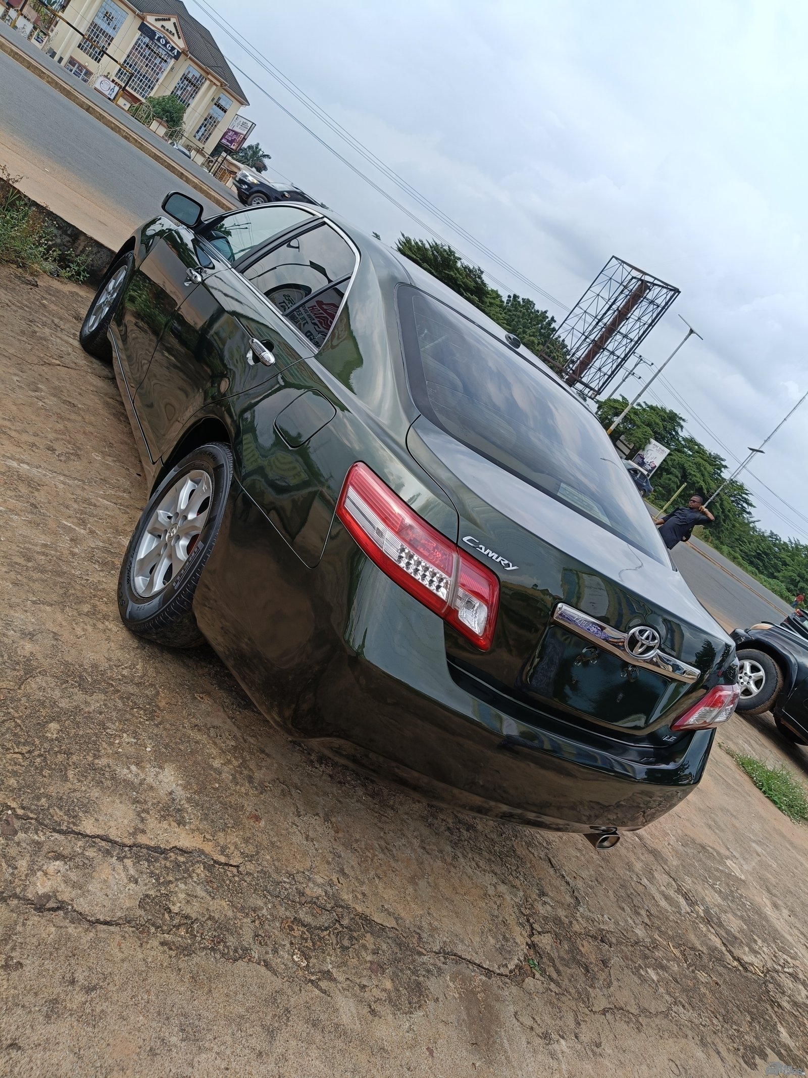 Toyota Camry car — Rear seats
