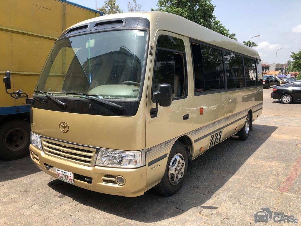 Commercial Coaster bus