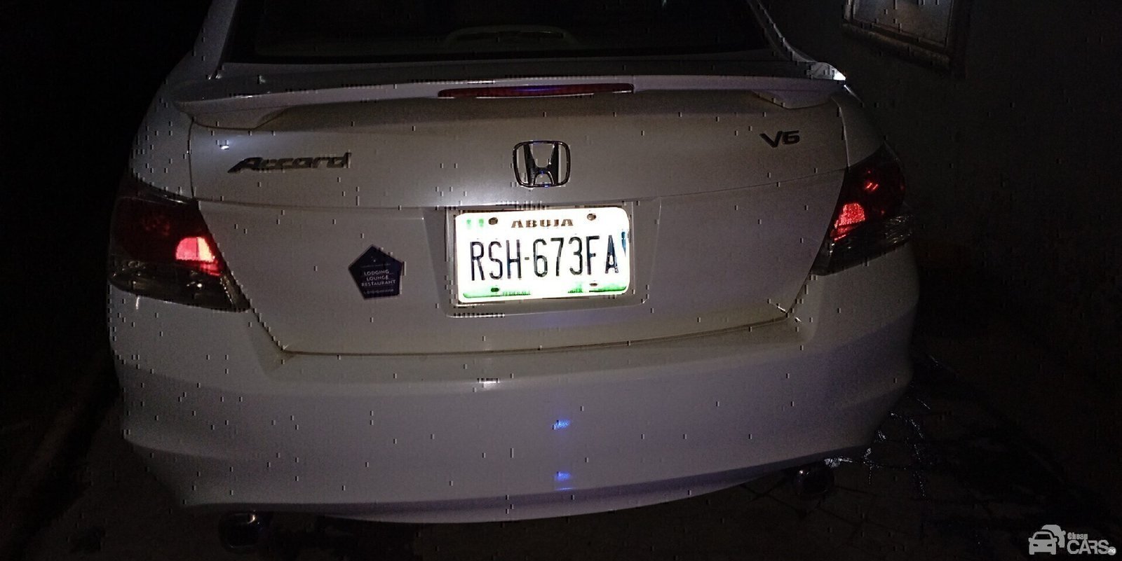 Honda Accord 08 — Side profile