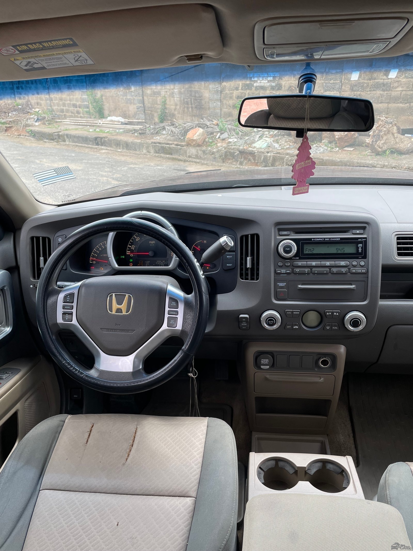 2007 Honda Ridgeline — Dashboard