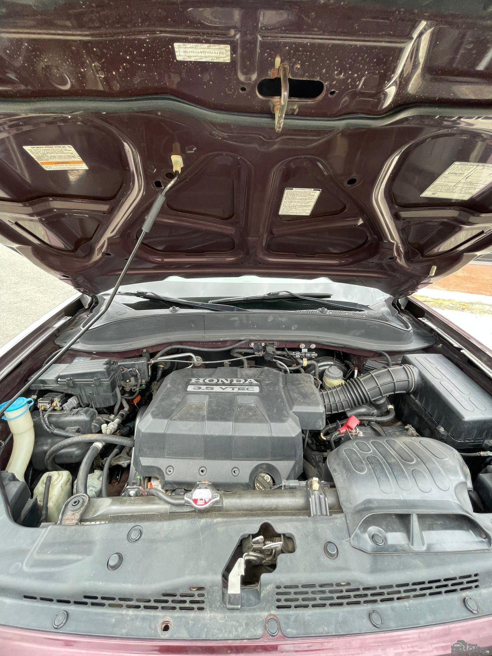 2007 Honda Ridgeline — Front seats