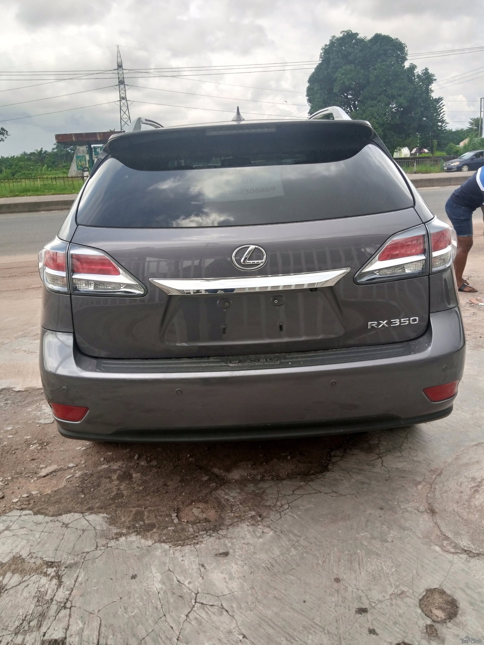 2015 Lexus RX350 Model — Dashboard