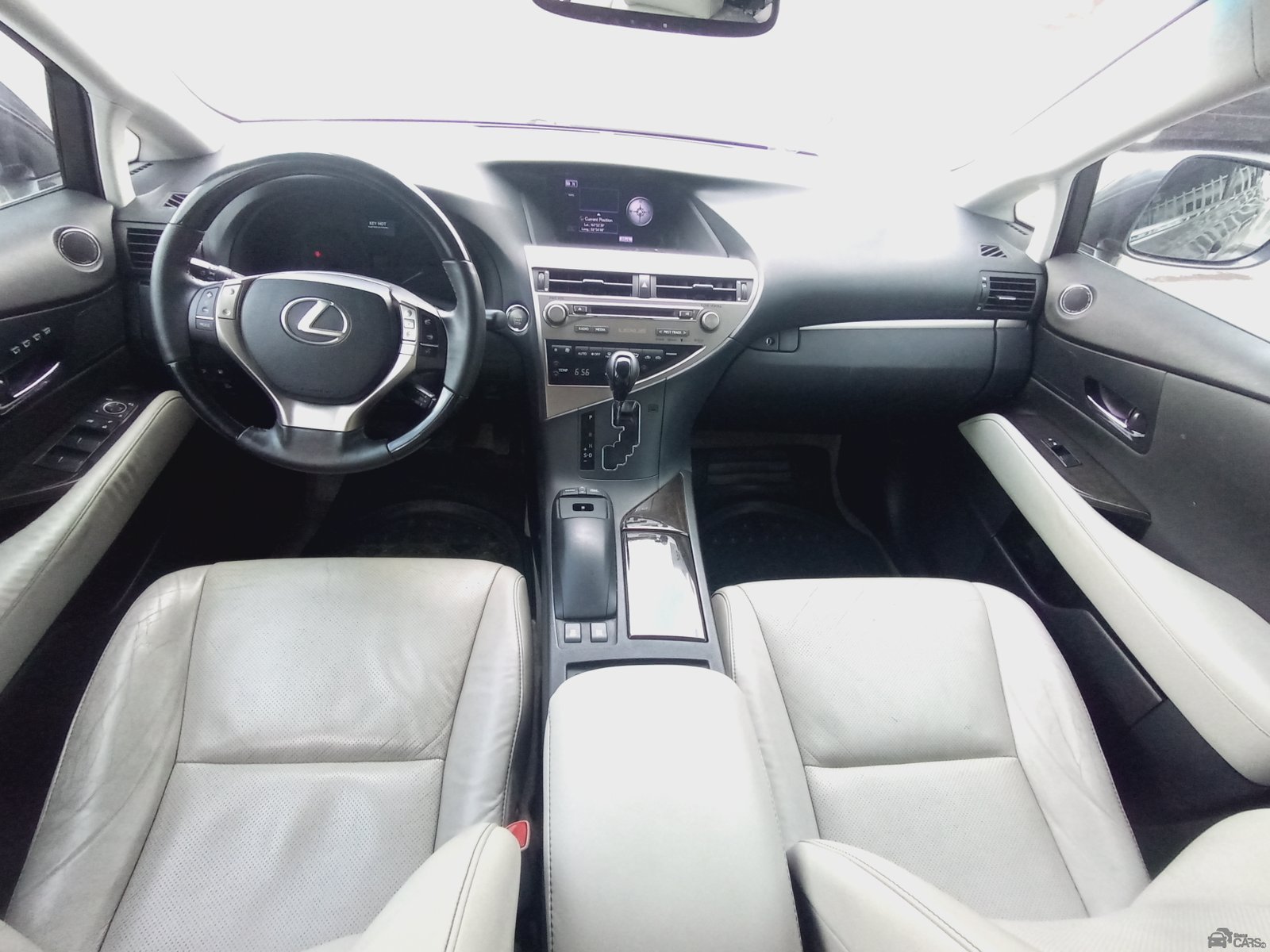 2015 Lexus RX350 Model — Rear seats