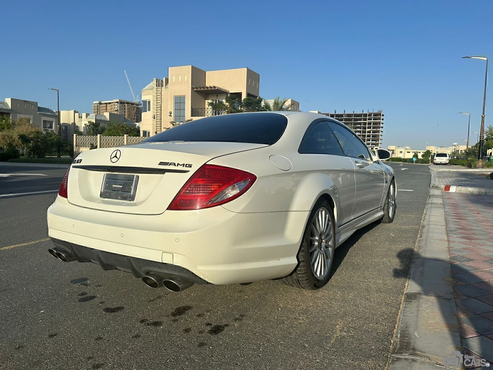2008 Mercedes-Benz Mercedes CL550 — Rear 3/4