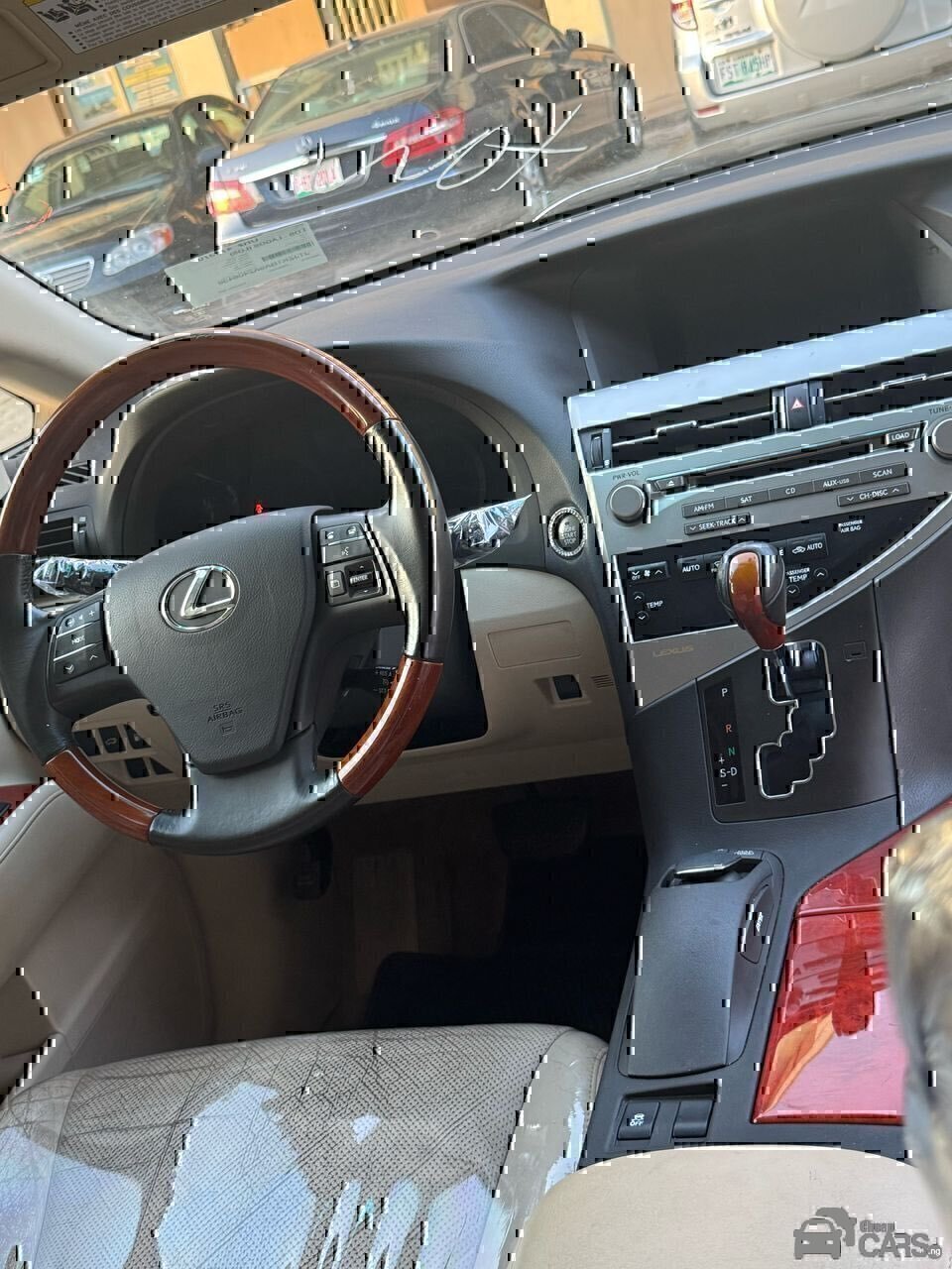 2010 Lexus rx350 — Side profile