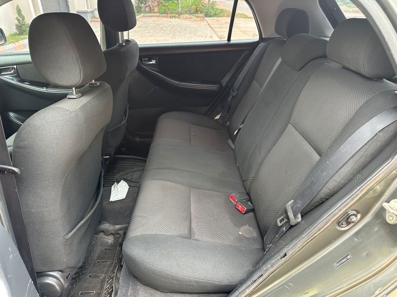 Unknown Toyota Corolla — Front seats
