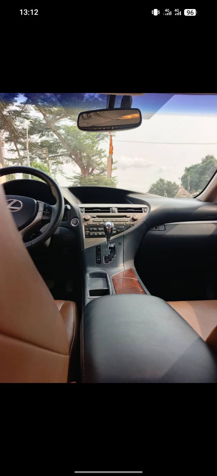 2013 Lexus RX Touring — Dashboard