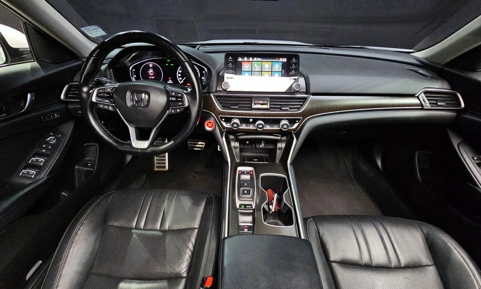 2018 Honda Accord Sport — Rear seats