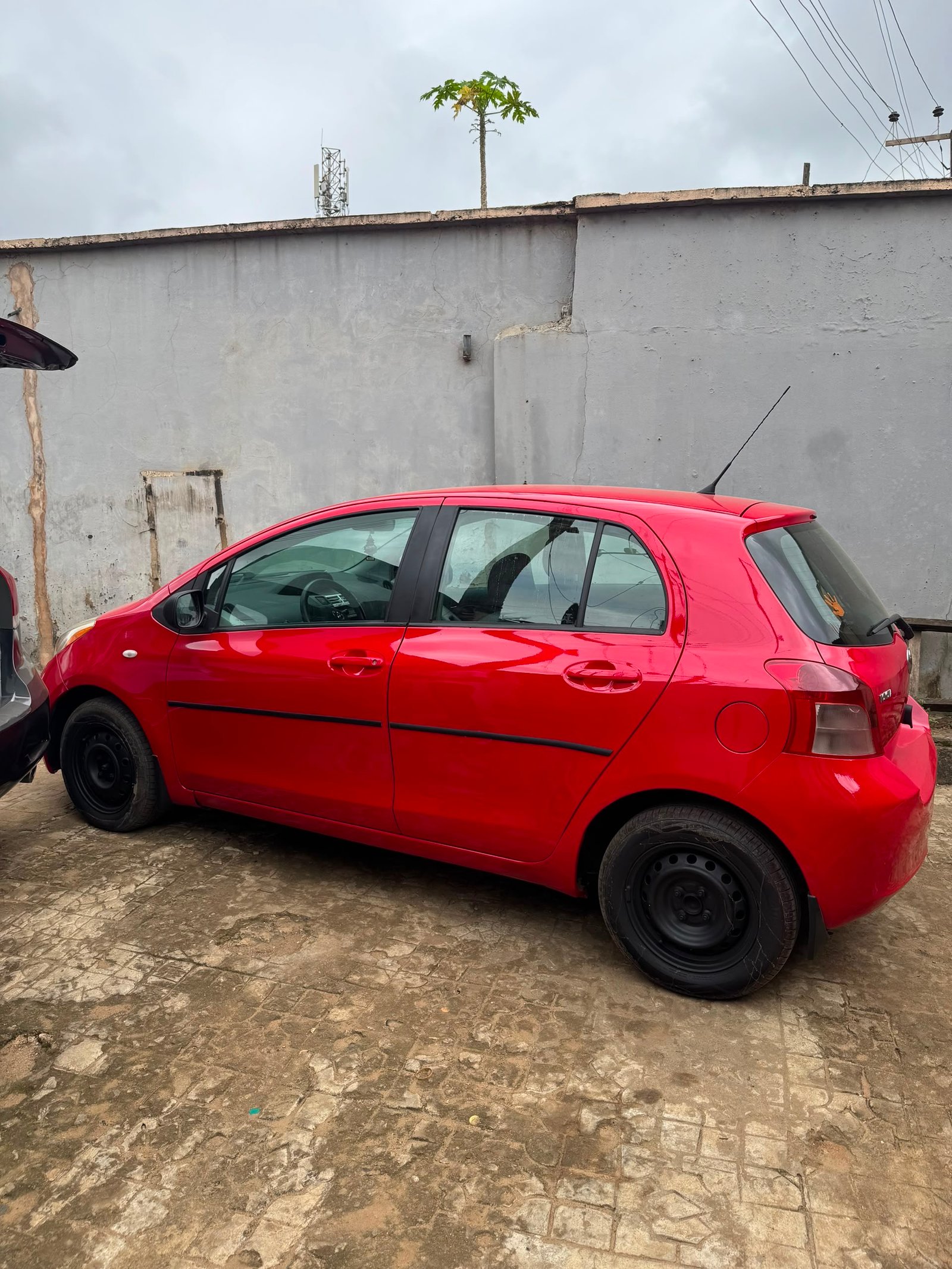 2007 Toyota Yaris 1.3 VVTi, Rear seats