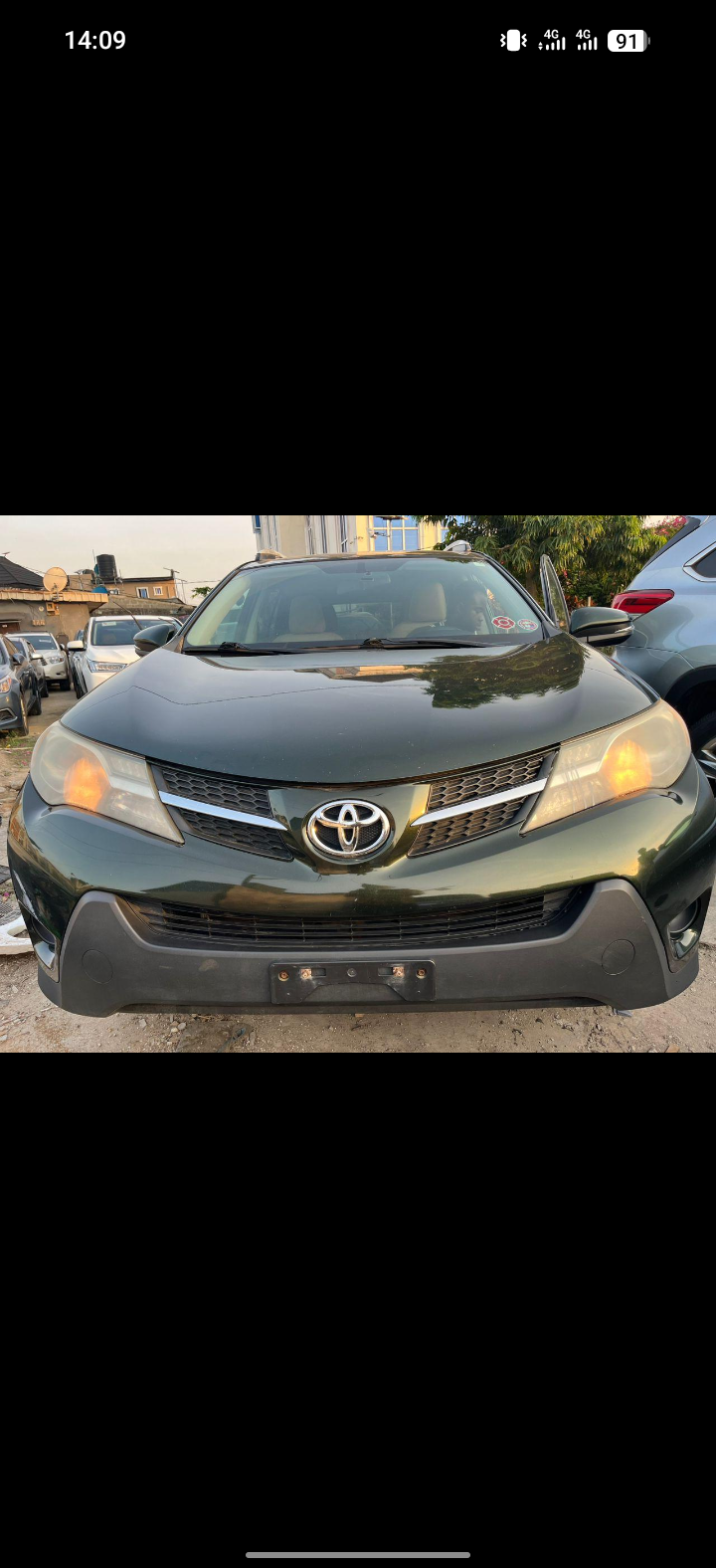 2013 Toyota RAV4 LE — Side profile