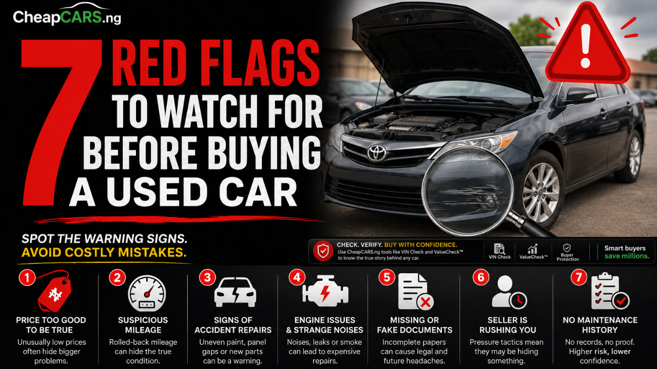 7 Red Flags to Watch for Before Buying a Used Car